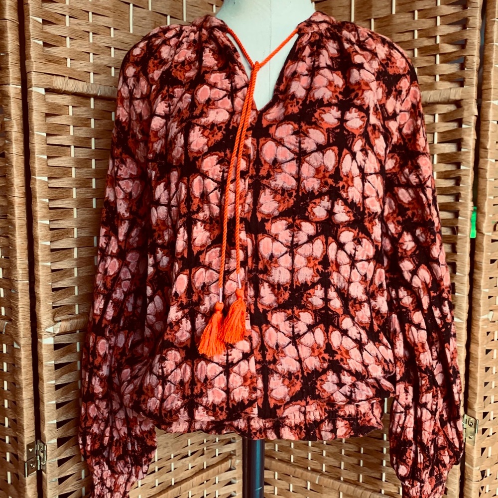 Free People boho blouse